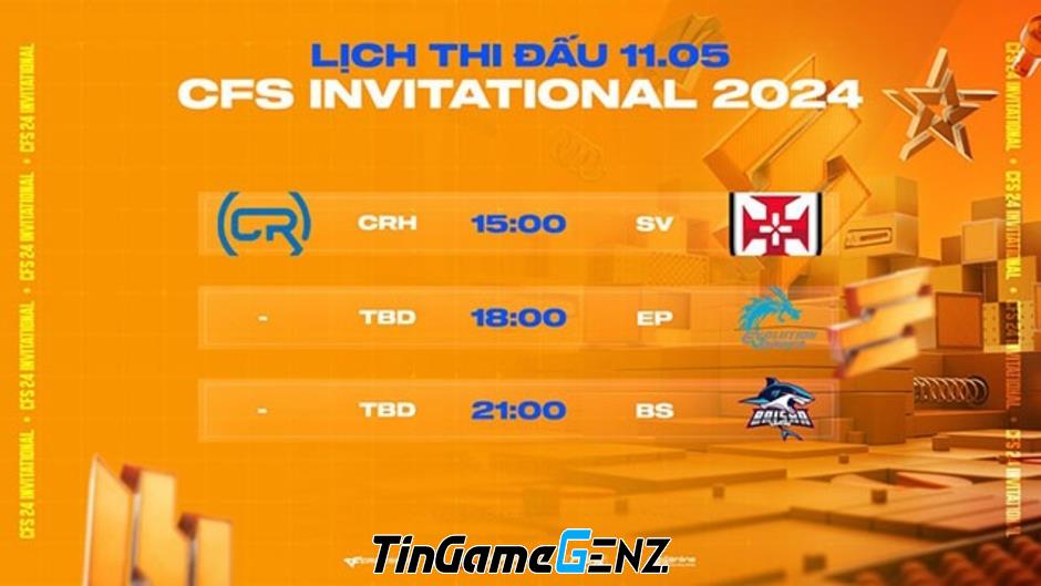 Baisha Gaming vẫn là vô địch Đột Kích quốc tế ở CFS Invitational 2024