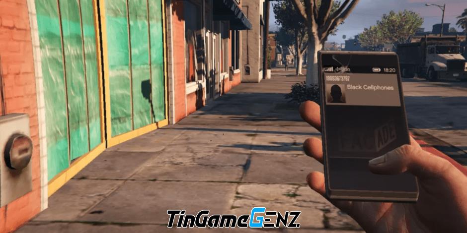 Bí ẩn chiếc điện thoại đen trong Grand Theft Auto 5