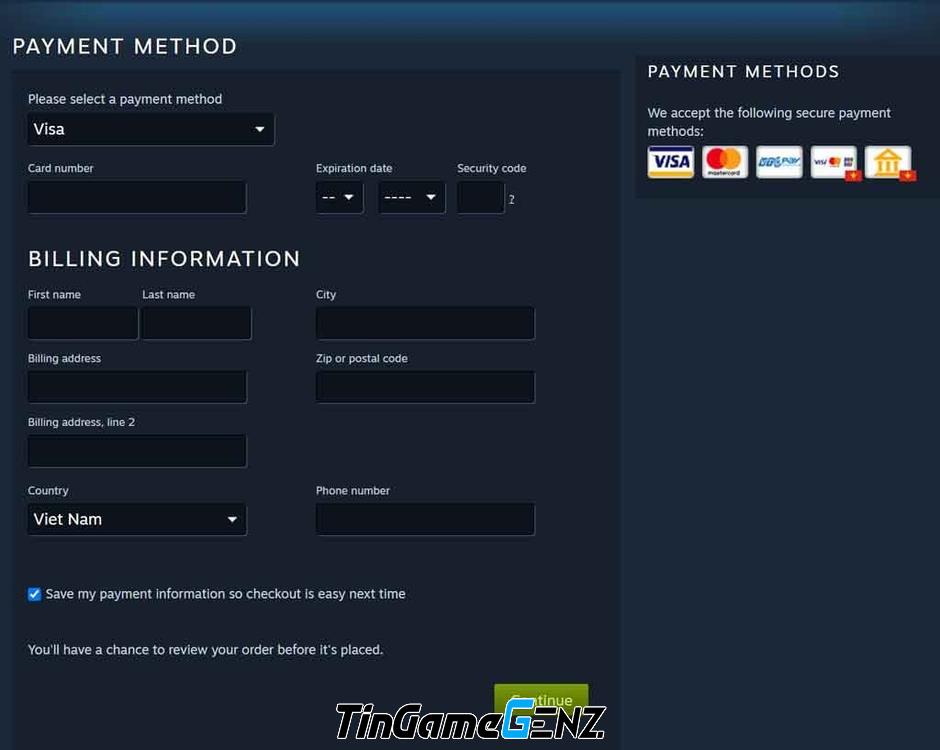 Cách nạp Steam Wallet nhanh và đơn giản