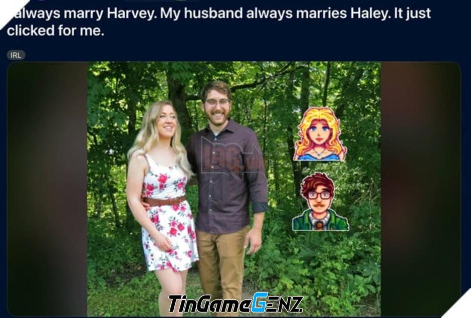 Cặp Đôi Đẹp Harvey và Haley: Tình Yêu Thật Ngoài Đời Xuất Phát Từ Stardew Valley