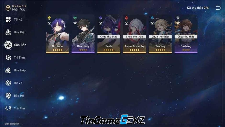 Cập nhập Tier List mạnh nhất của Honkai: Star Rail