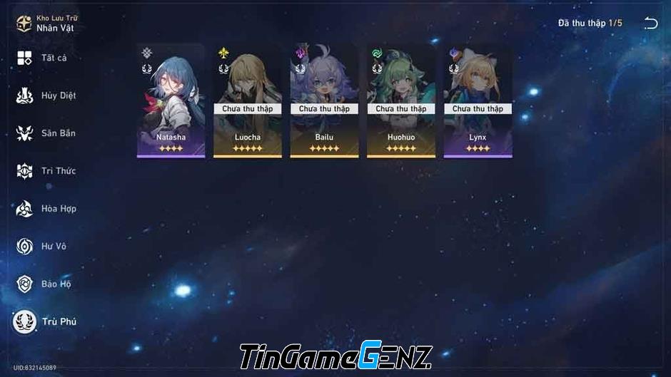 Cập nhập Tier List mạnh nhất của Honkai: Star Rail