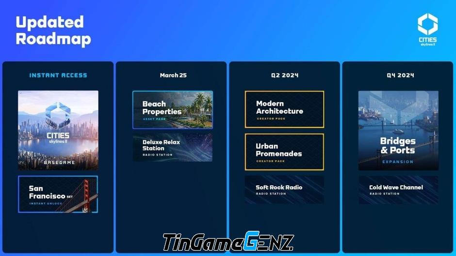 Cities: Skylines 2 công bố bản cập nhật lớn cho các 'modder'