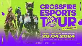 Crossfire eSports Tour 2024 sẽ đến Bắc Ninh