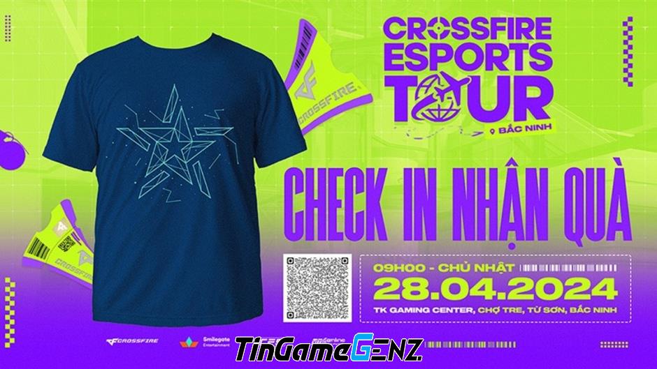 Crossfire eSports Tour 2024 sẽ đến Bắc Ninh