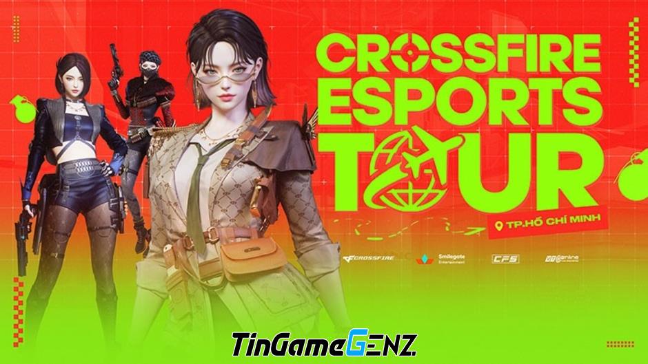 Cuộc thi Crossfire eSports Tour 2024 đang làm náo động Sài Gòn