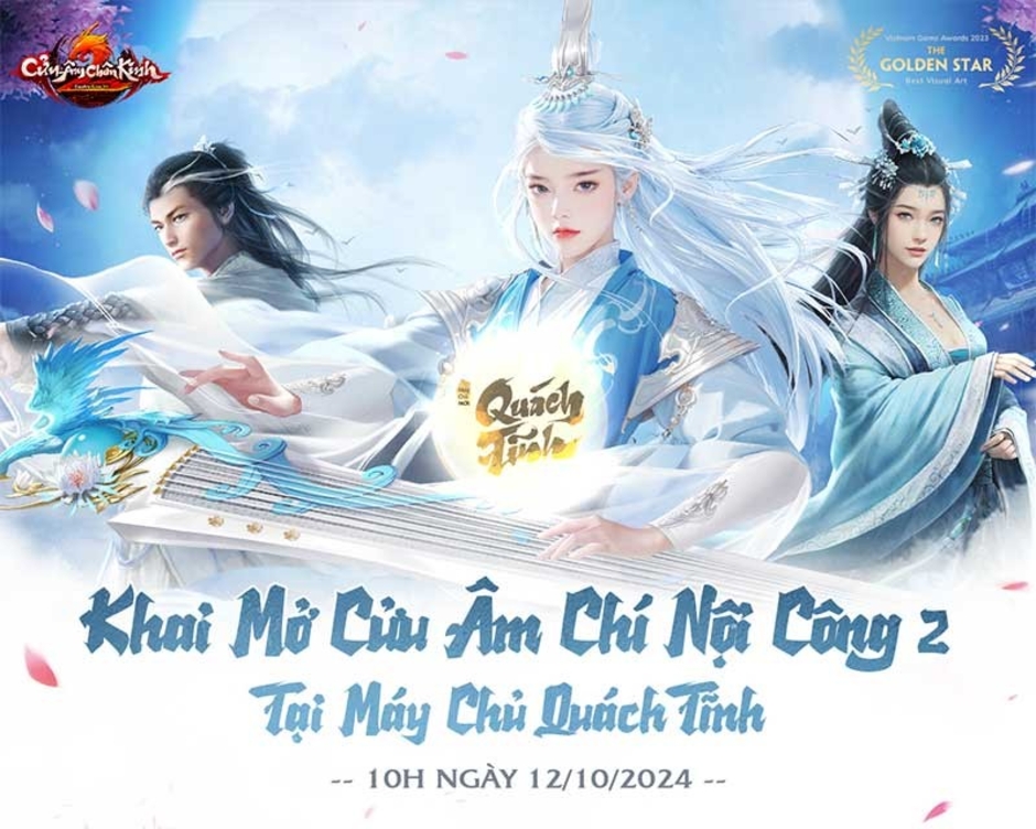 "Cửu Âm Chân Kinh 2: Ra mắt 2 máy chủ mới Quách Tĩnh - Chiến đấu kịch tính giữa 11 môn phái và thế lực"