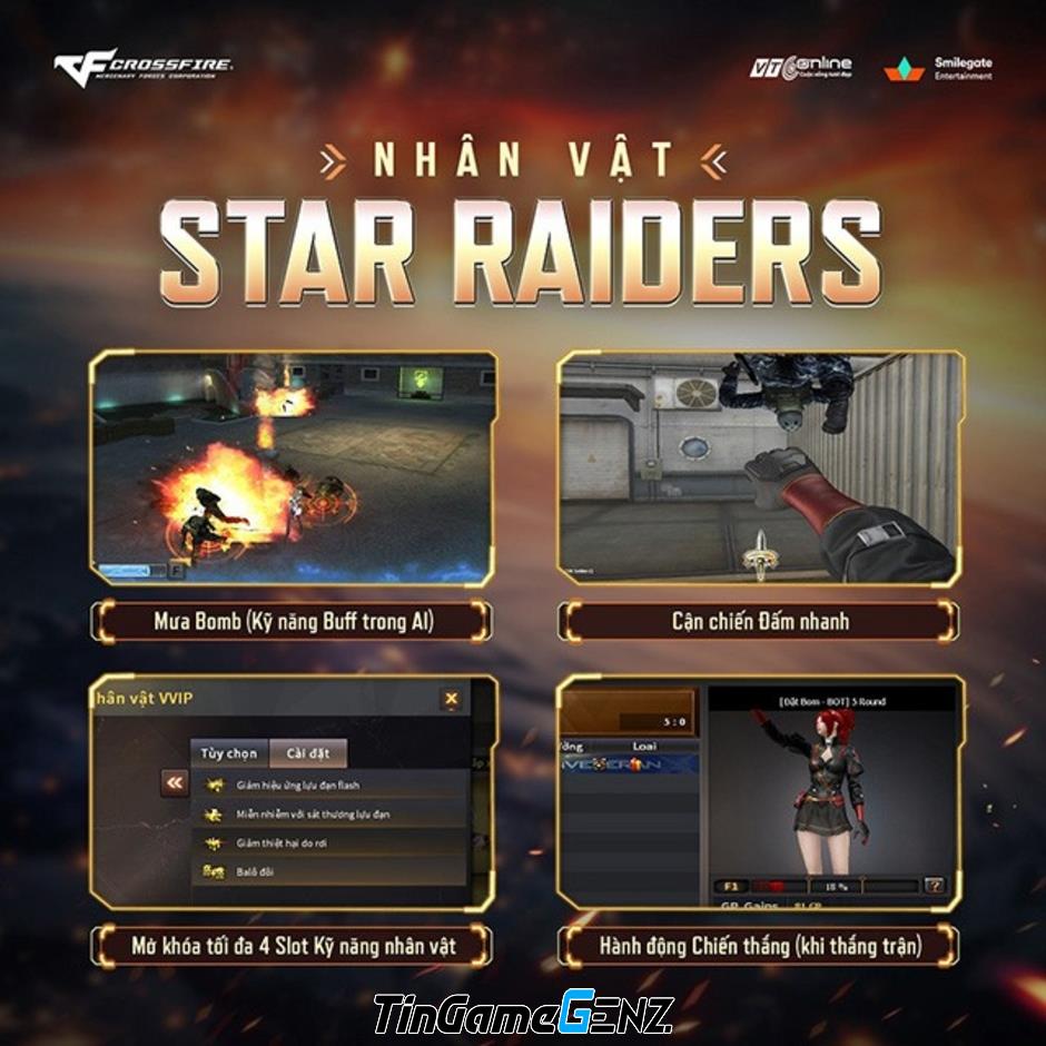 Đột Kích giảm giá VIP Star Raiders & QBZ-03-Knife Enigmatic Beast
