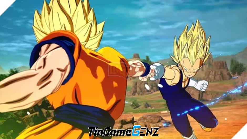 Dragon Ball: Trò chơi với 24 nhân vật, nhưng chỉ có Goku và Vegeta