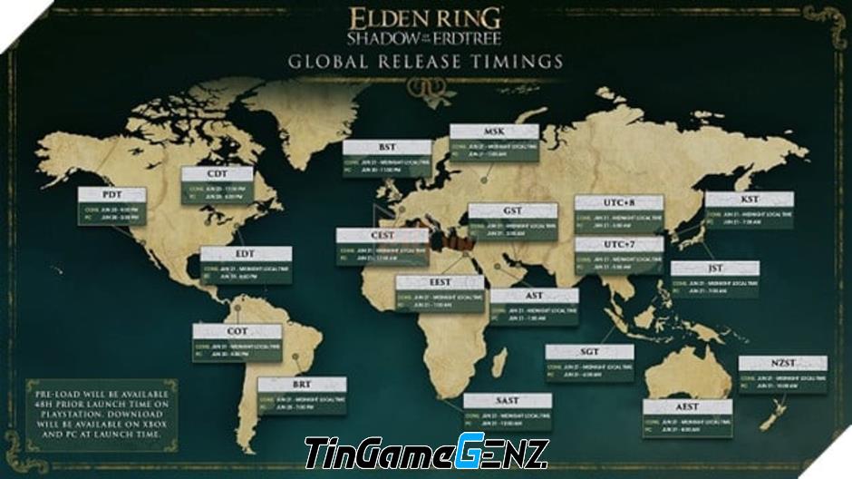 Elden Ring: Thời điểm ra mắt và cấu hình tối thiểu cho DLC đã được công bố
