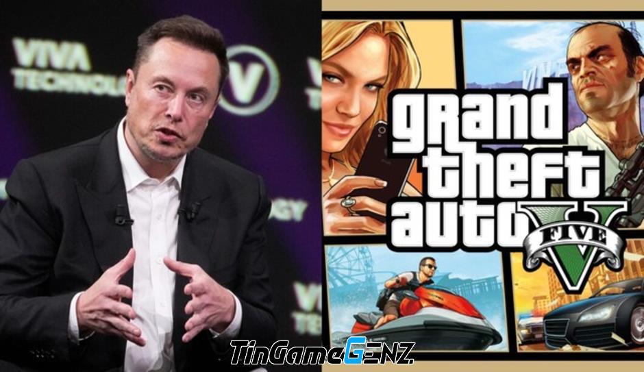 Elon Musk không hợp khẩu vị với GTA 5