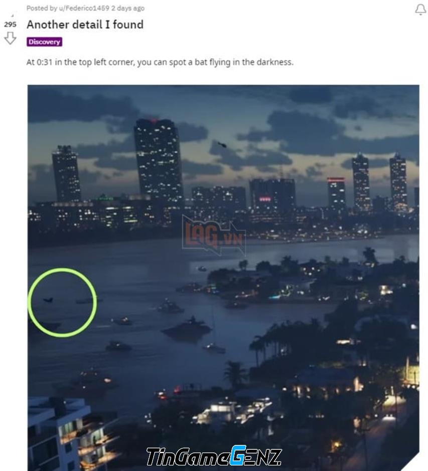 Fan tìm thấy loài động vật hiếm trong trailer GTA 6.