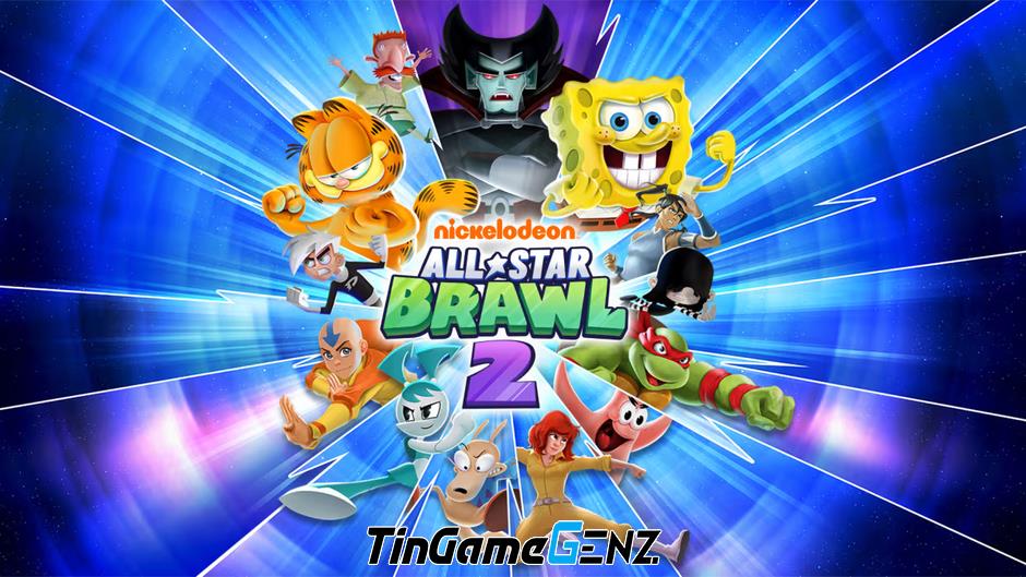 Game đối kháng co-op Nickelodeon All-Star Brawl 2 miễn phí trên Steam - Vui nhộn và hấp dẫn!