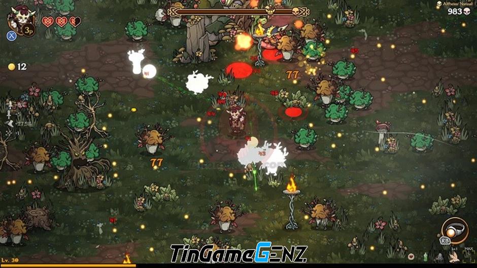 Game sinh tồn roguelite Nordic Ashes: Bối cảnh Bắc Âu