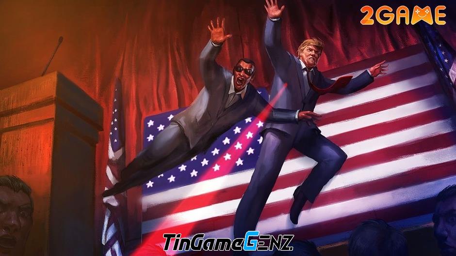 Game Steam Mr.President bất ngờ nổi tiếng sau vụ tấn công vào Donald Trump