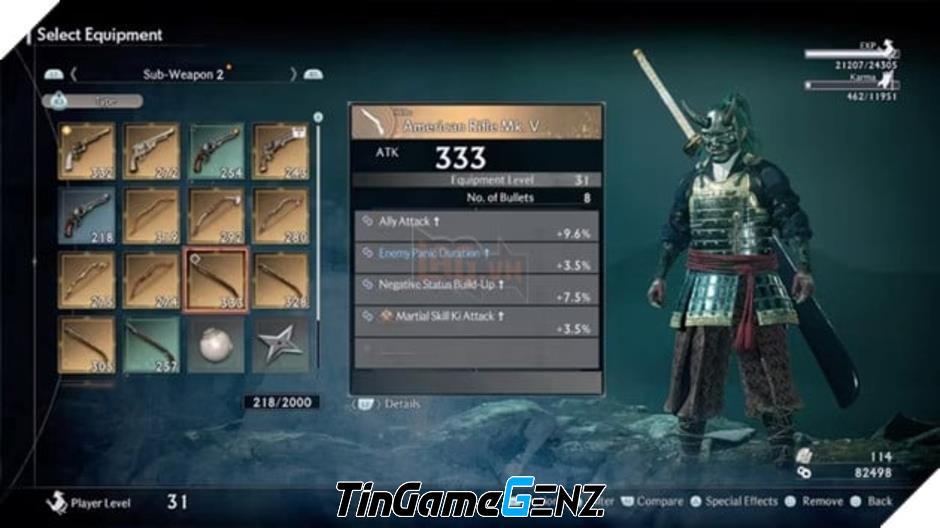 Game thủ phê phán Rise of the Ronin vì súng ống can thiệp quá nhiều vào gameplay