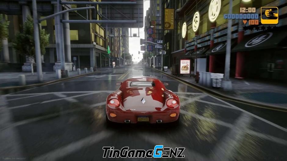 GTA 3 lột xác với Unreal Engine 5