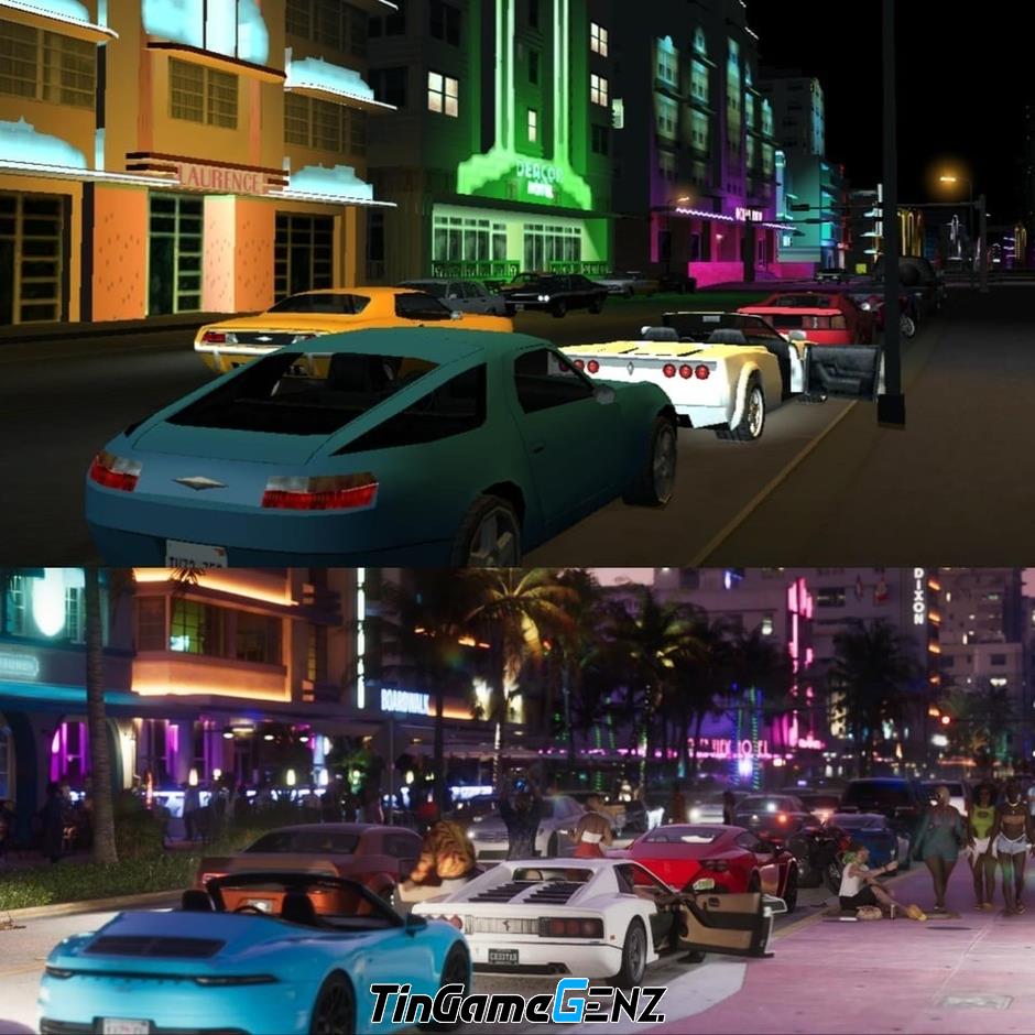 GTA 6: So sánh hình ảnh Vice City sau 20 năm phát triển đồ họa