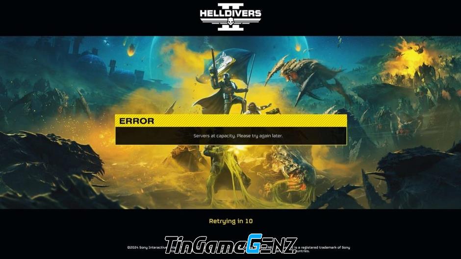 Helldivers 2 gặp vấn đề hệ thống sau thành công ngoài mong đợi