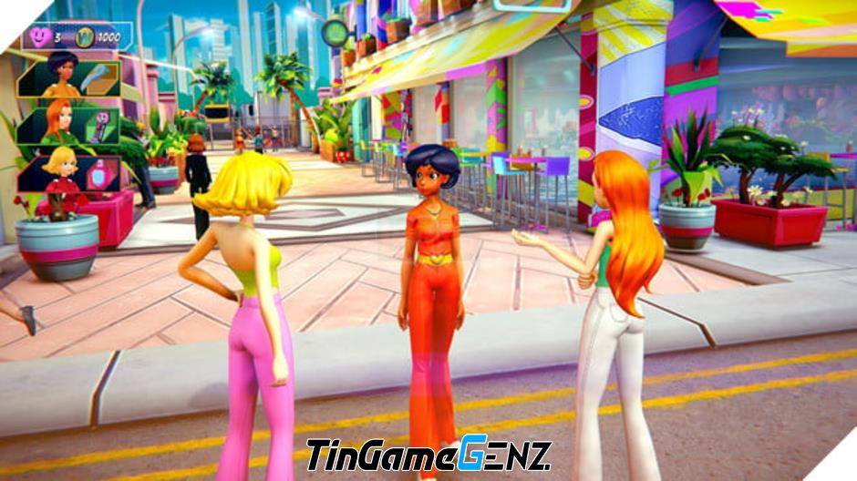 Hình Ảnh Đầu Tiên Của Dự Án Game Totally Spies! Đã Được Hé Lộ