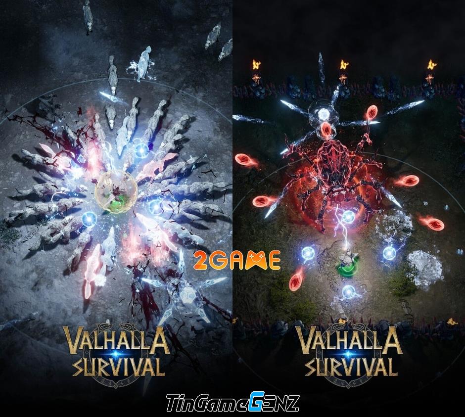 Hình ảnh đầu tiên về lối chơi và giao diện của Valhalla Survival được tiết lộ