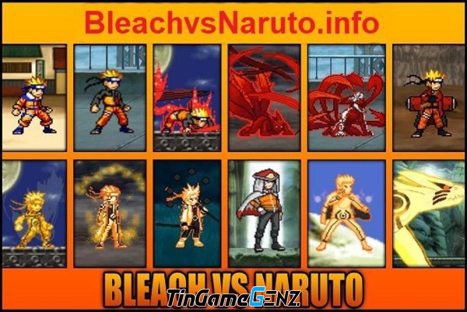 Hướng dẫn tải Game Bleach vs Naruto 2.6 đơn giản