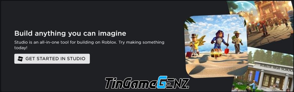 Hướng dẫn tạo game trên Roblox Studio dành cho mọi người