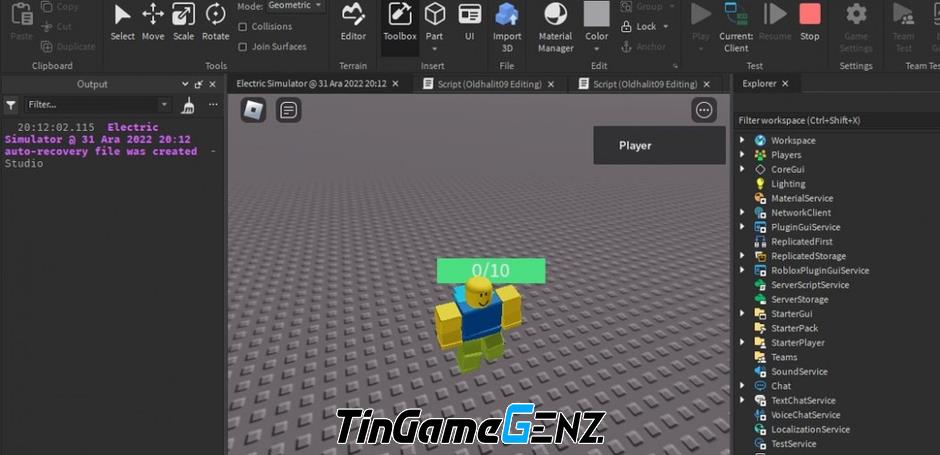 Hướng dẫn tạo game trên Roblox Studio dành cho mọi người