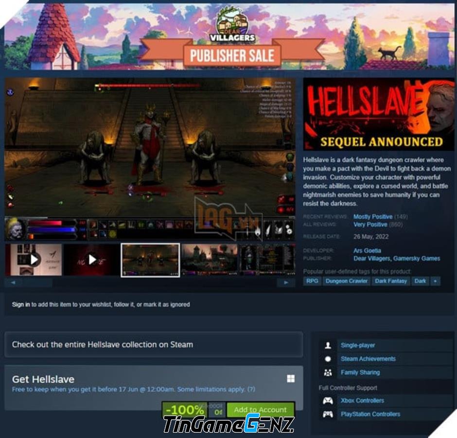 Khám Phá Thế Giới Hầm Ngục Độc Đáo: Game Được Người Chơi Đánh Giá Cao Trên Steam 