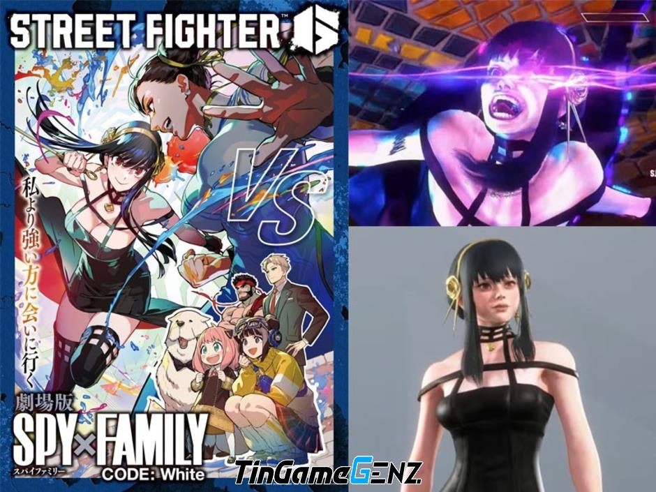 Khi Street Fighter 6 gặp Spy x Family: Một sự kết hợp độc đáo trong thế giới game