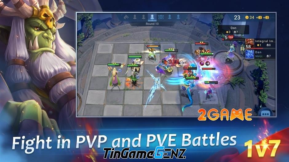 League of Masters: Auto Chess - Game đánh cờ tự động tích hợp yếu tố RPG