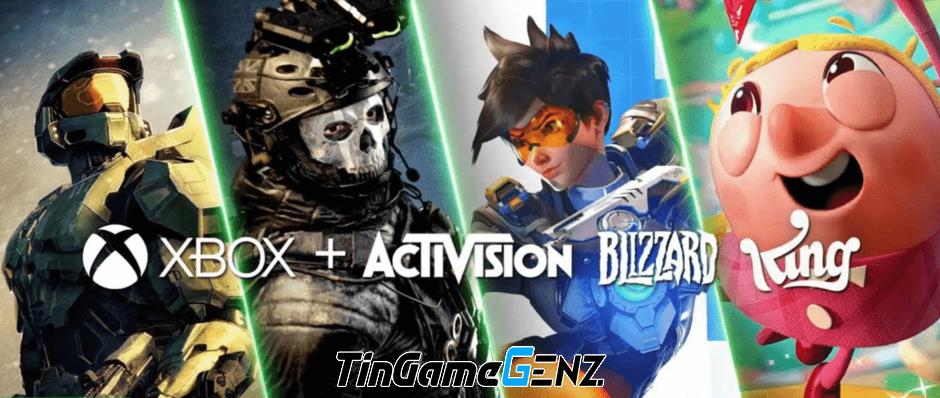 Microsoft đã mua lại Activision Blizzard