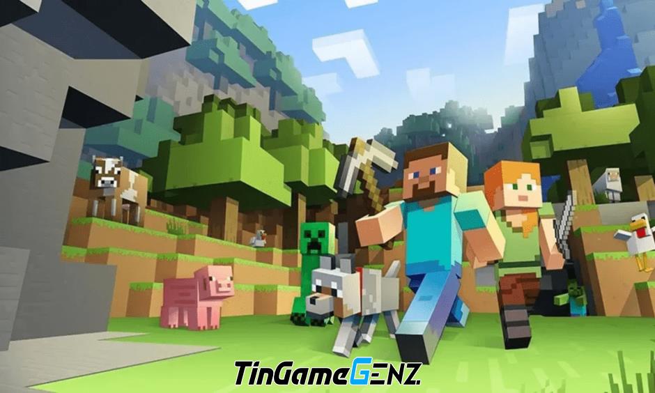 Minecraft sẽ phát hành phiên bản dành cho PS5