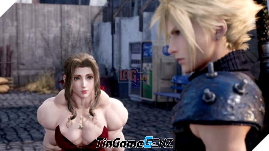 Mod biến mỹ nữ Final Fantasy 7 thành những cô gái cơ bắp lực lưỡng