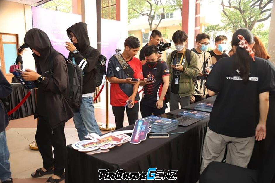 Ngày hội VTC Mobile Festival sôi động tại nhà thi đấu Tân Bình.