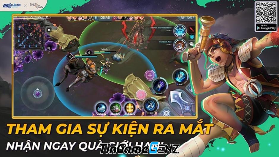 Nhận giftcode và tham gia sự kiện ra mắt game Lokapala - Huyền Thoại Lục Giới