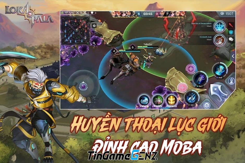 Nhận giftcode và tham gia sự kiện ra mắt game Lokapala - Huyền Thoại Lục Giới