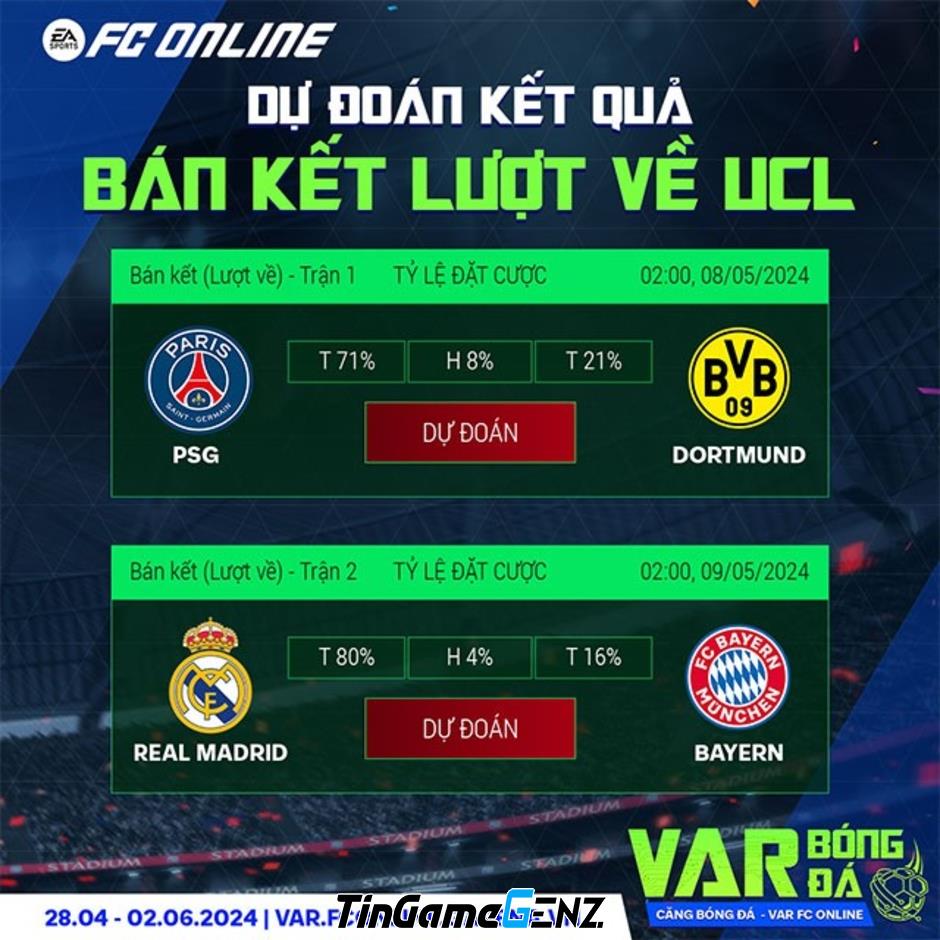 Nhận vé quay miễn phí sự kiện VAR BÓNG ĐÁ tại FC Online