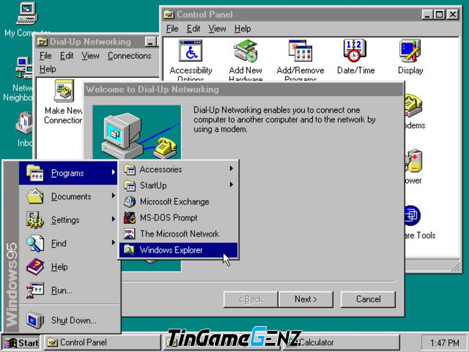 Những tính năng kỳ diệu trên 'Windows 95' vẫn tồn tại sau 30 năm