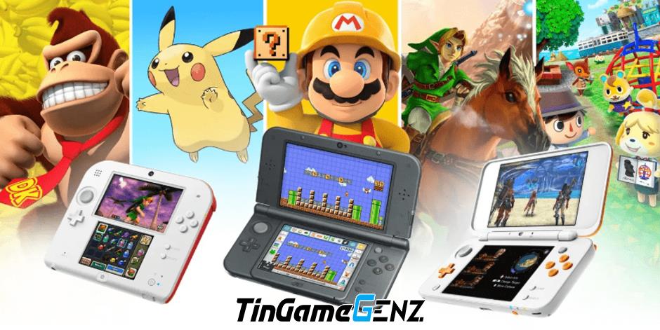 Nintendo thông báo ngừng hoạt động dịch vụ trực tuyến của Wii U và 3DS