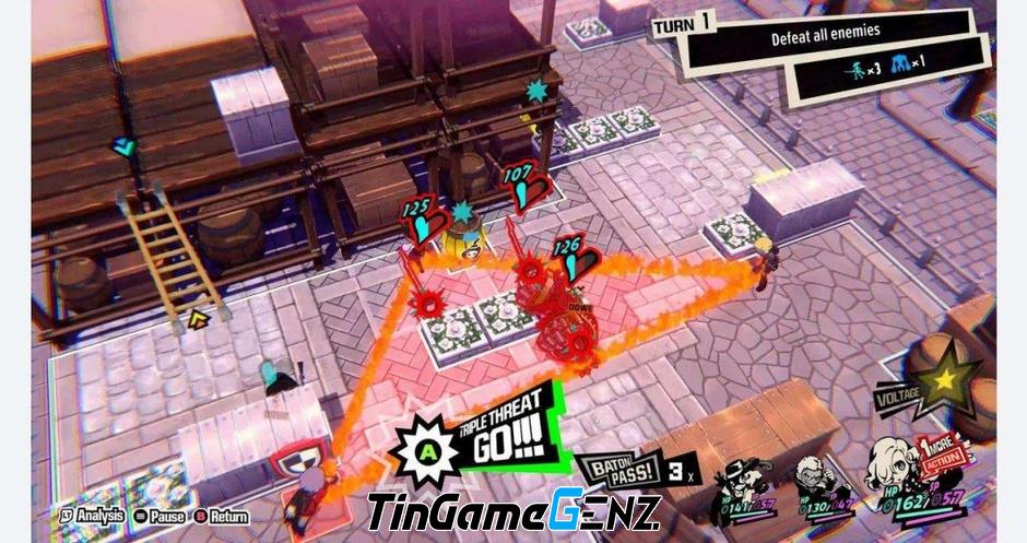 Persona 5 Tactica - Phantom Thieves tiếp tục đạt thành công.