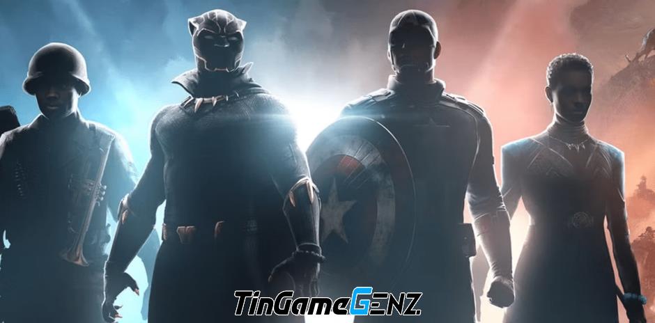 Rò rỉ tên tựa game Marvel về Black Panther và Captain America