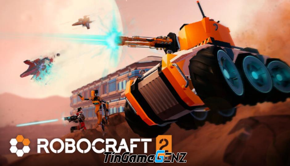 'Robocraft 2': Game miễn phí biến bạn thành nhà thiết kế ô tô đẳng cấp.