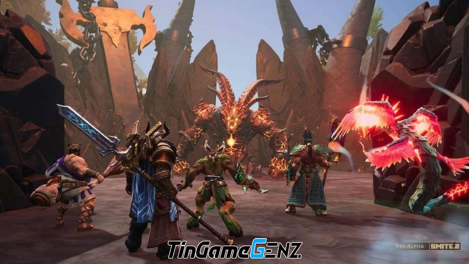 Smite 2 - Game MOBA góc nhìn thứ 3 sử dụng Unreal Engine 5 đã được công bố chính thức