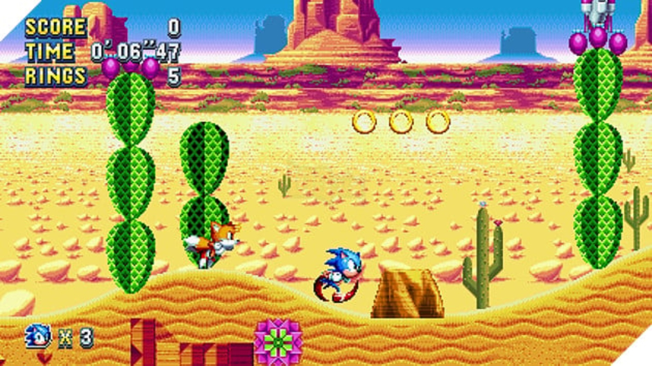 "Sonic Do Người Hâm Mộ Phát Triển Ra Mắt Bản Chơi Thử Số 2: Trải Nghiệm Sonic Mania Tái Hiện Đầy Đầy Thú Vị"