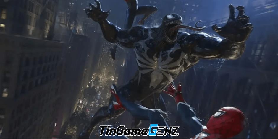 Spider-Man 2: Tự do khám phá New York với sức mạnh Venom.