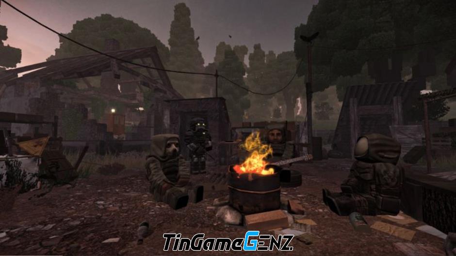 Steam miễn phí game sinh tồn FPS phong cách Minecraft hấp dẫn