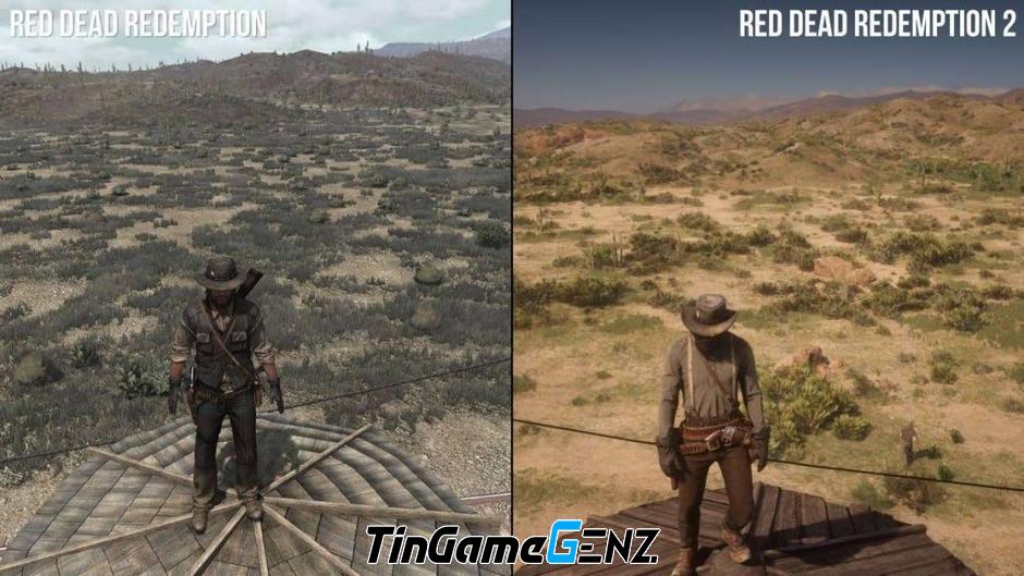 Sự thay đổi của Red Dead Redemption sau 2 phần game