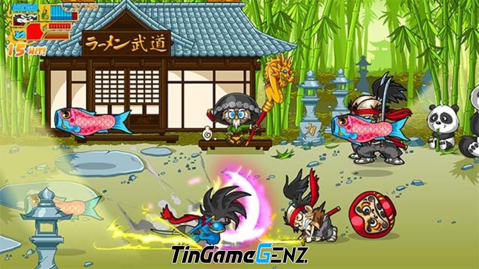 Tải game Jitsu Squad - Game chiến đấu phong cách Nhật Bản miễn phí và hay