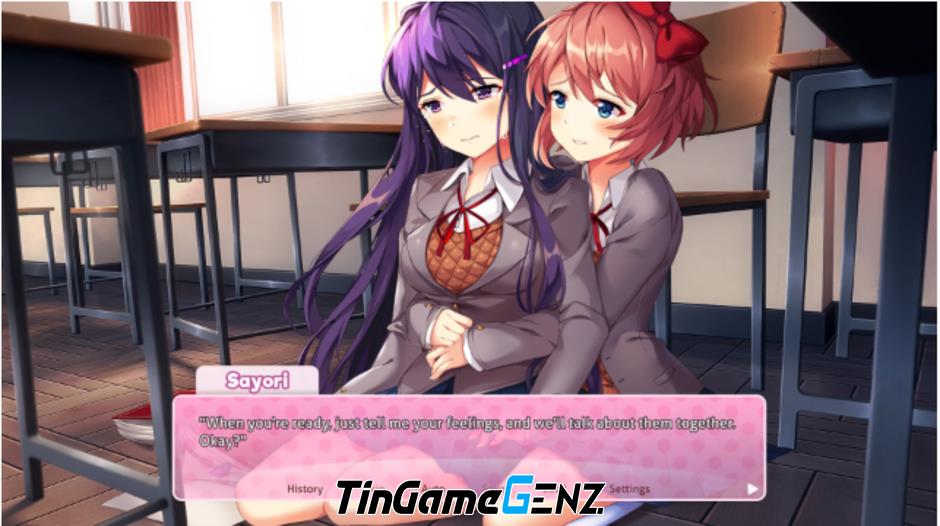 Tải game kinh dị Doki Doki Literature Club Plus miễn phí